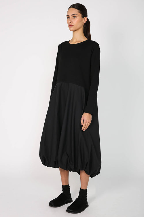 finish dress / black