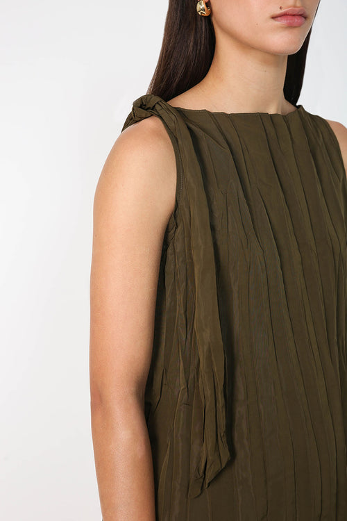 tie tank / khaki green