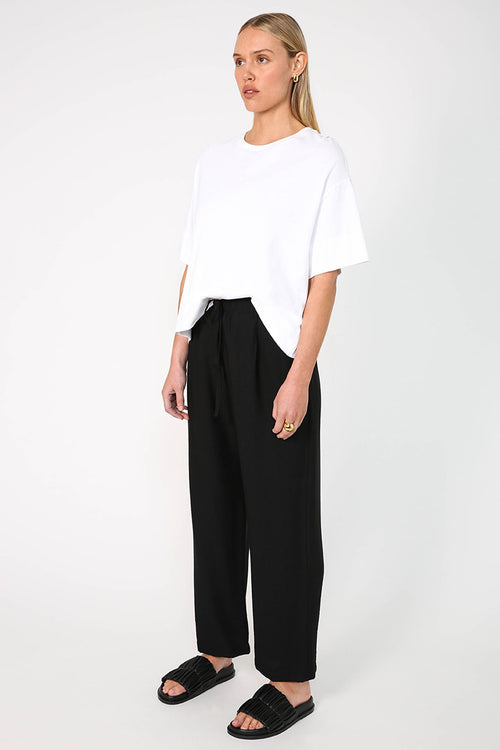 incline pant / black