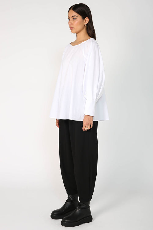 raven top / white