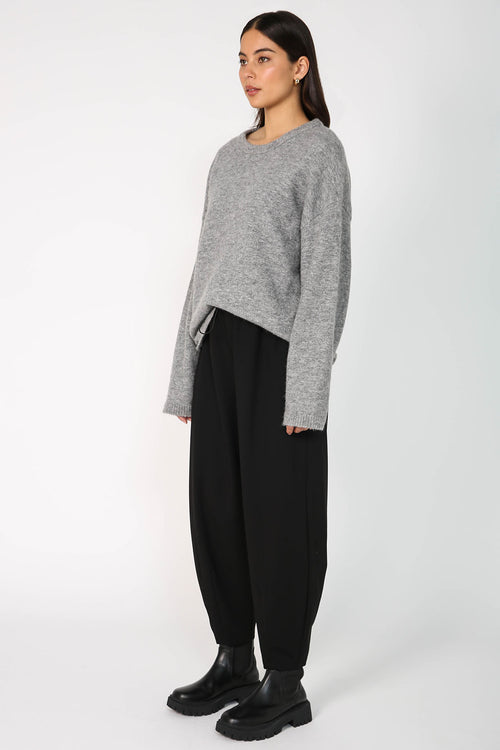 tipping pant / black