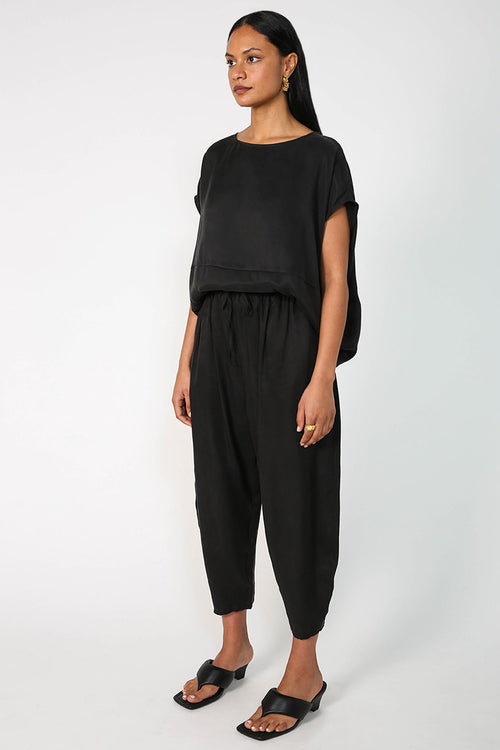 sphere pant / black