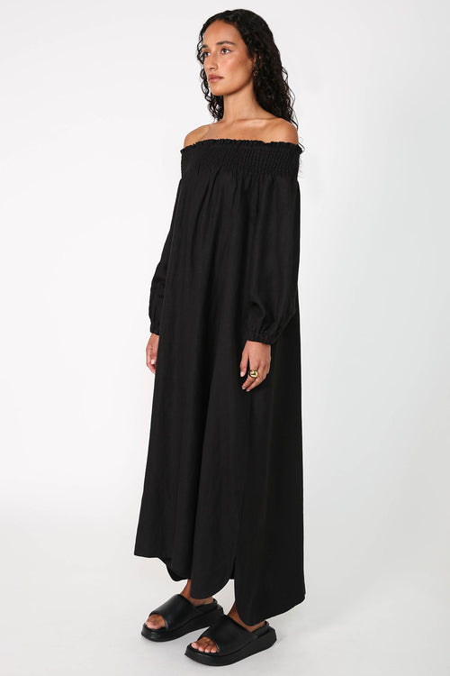 gale dress / black