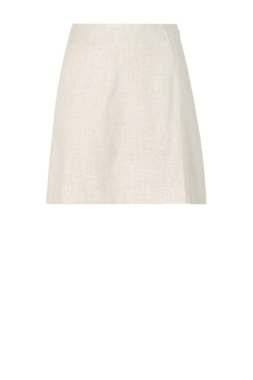 select skirt / natural marle