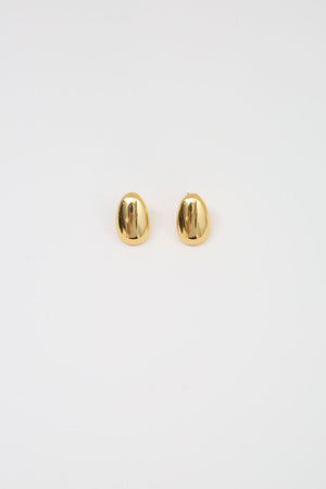 beam earring / gold