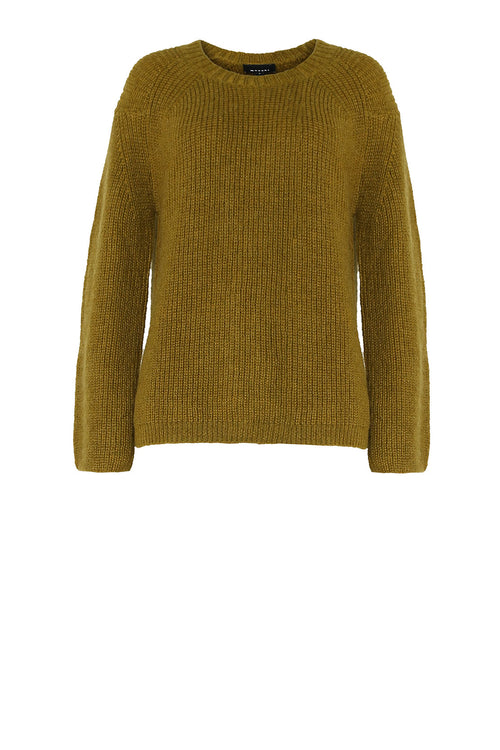 insist sweater / chartreuse