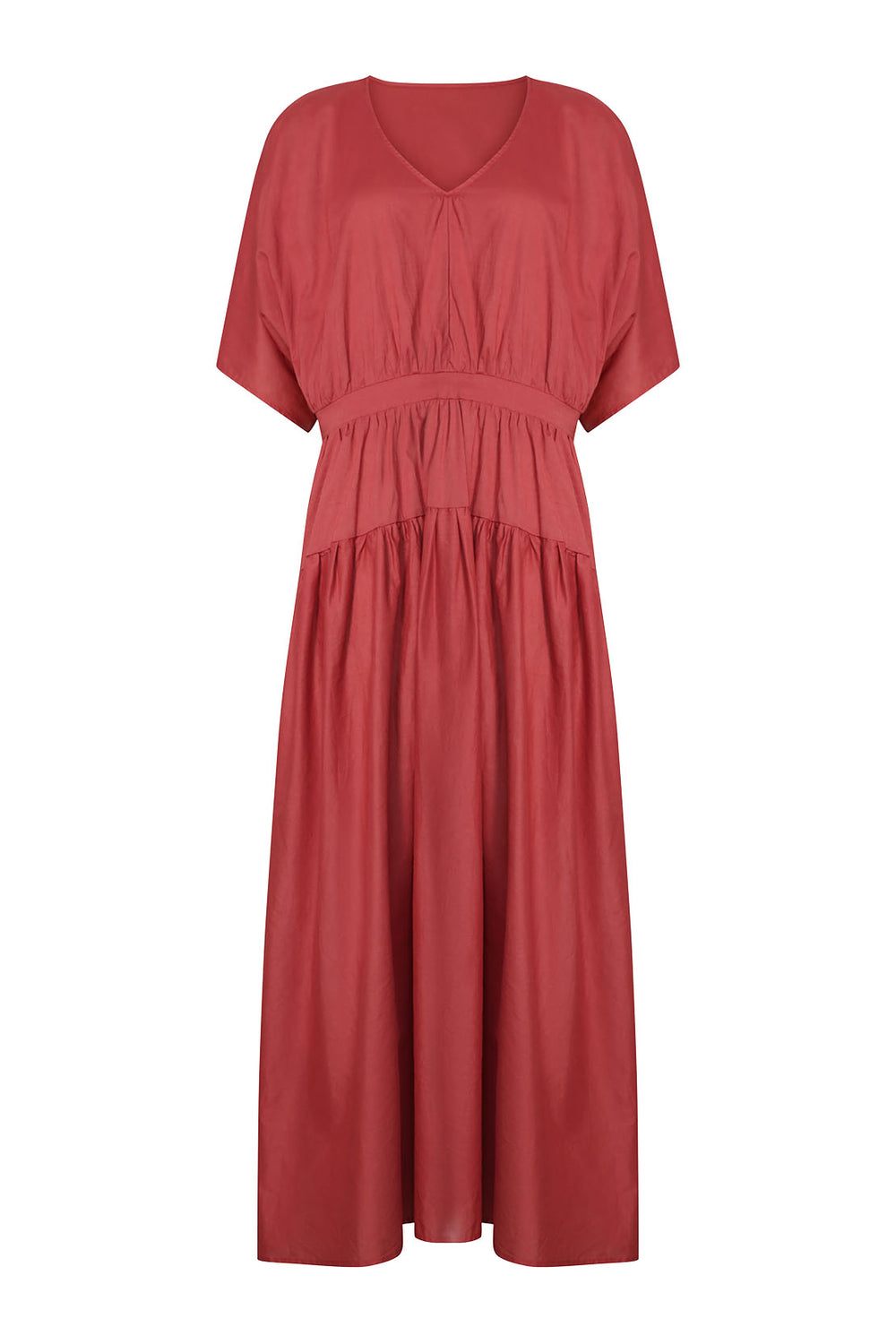 constant dress / persimmon red | m o o c h i