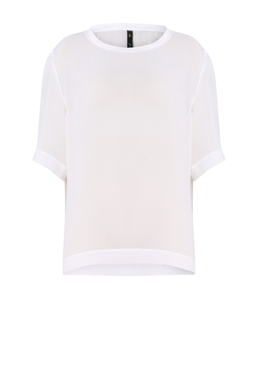 sane tee / white