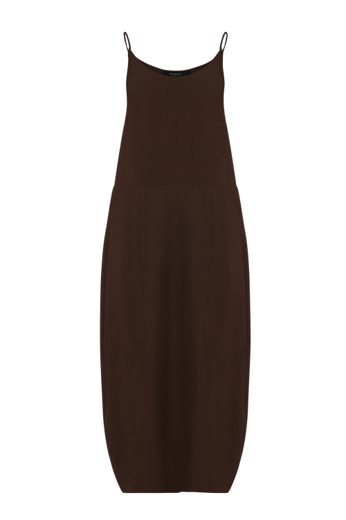 ember dress / chocolate brown