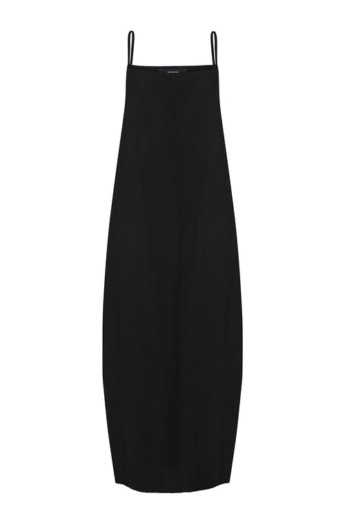 strive pinnie dress / black