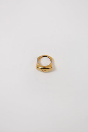 bold xx ring / gold