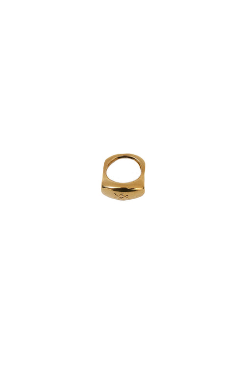 bold xx ring / gold