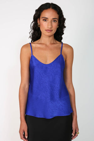 edit cami / electric blue