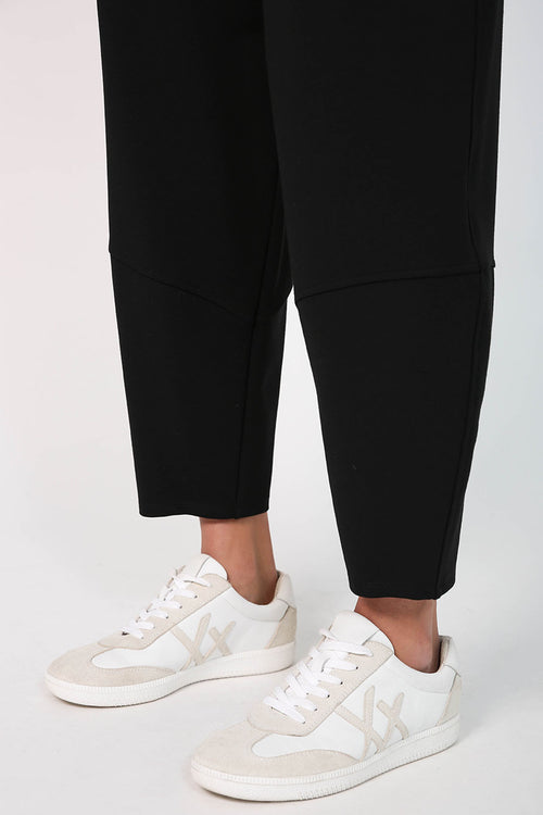 furthering ponti track pant / black ponti