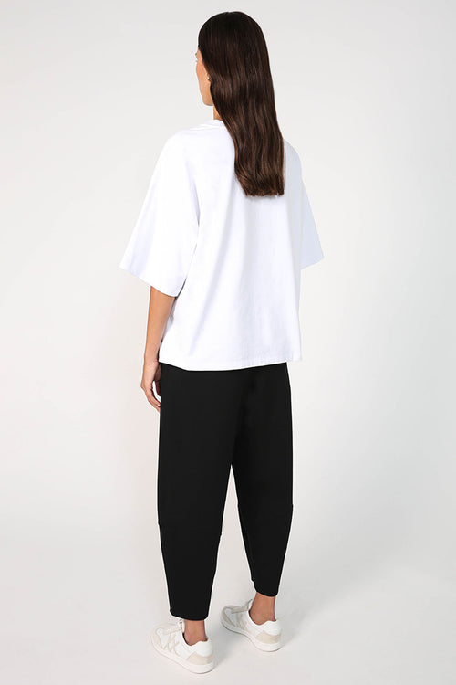 furthering ponti track pant / black ponti