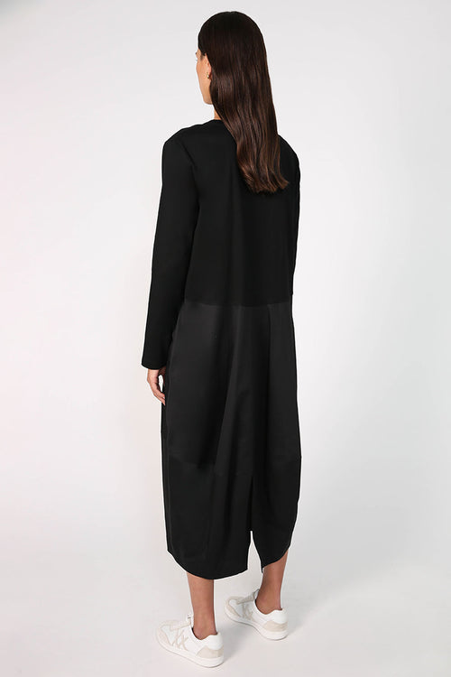 headspin longsleeve dress / black