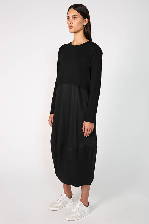 headspin longsleeve dress / black