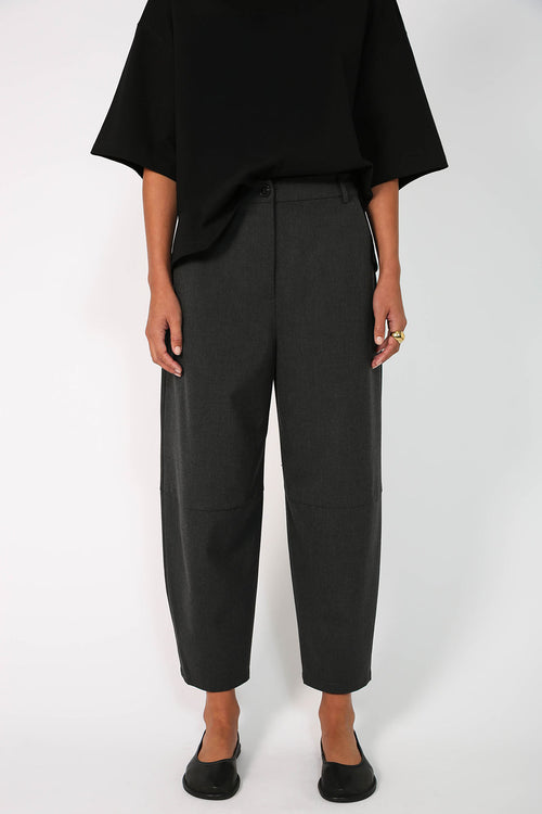 ahead tailored pant / charcoal marle