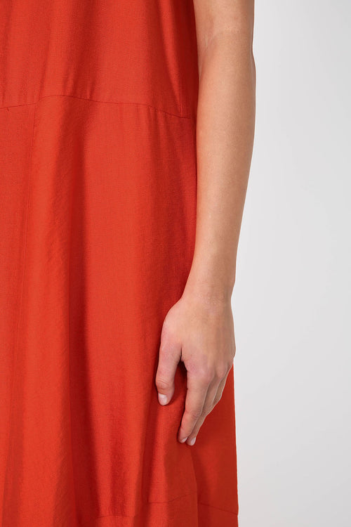 ember dress / sumac orange