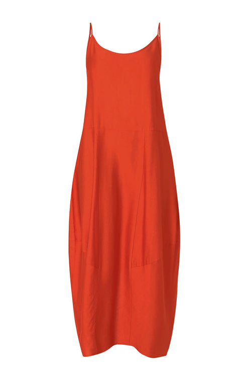 ember dress / sumac orange