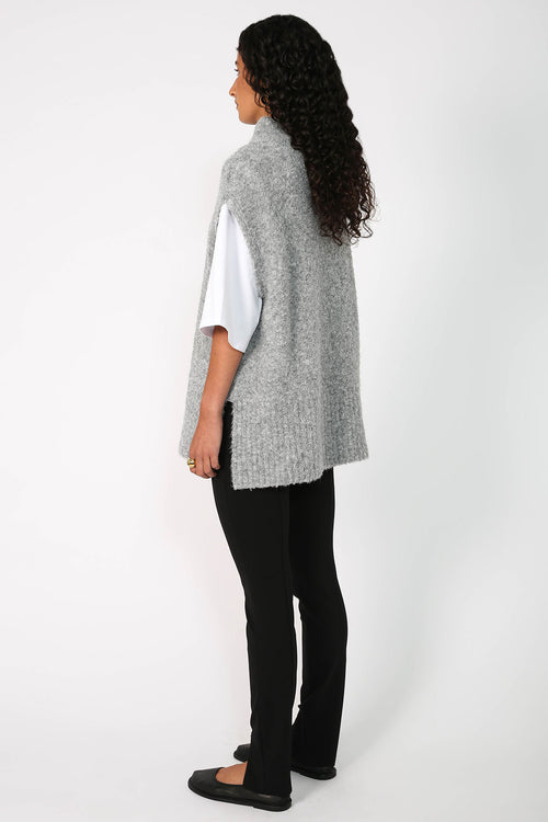 quinn vest / grey marle