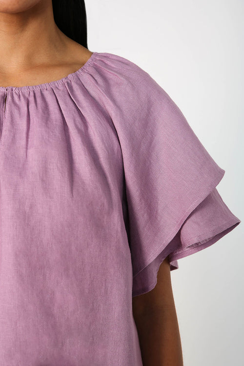 vale tee / purple orchid