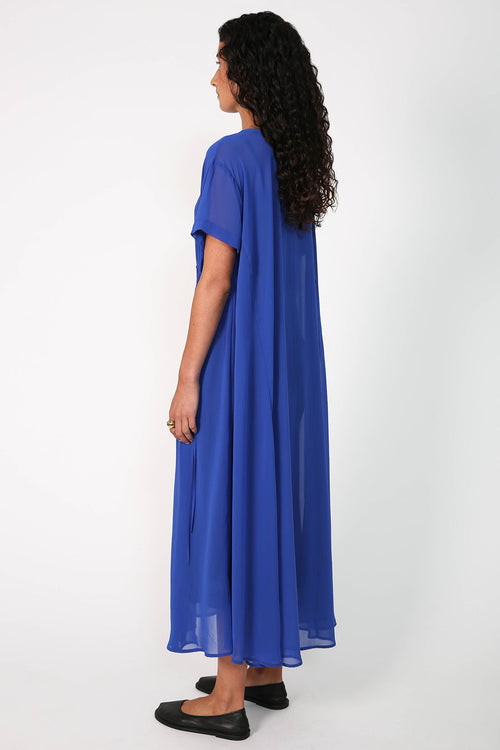 wisp midi dress / capri blue