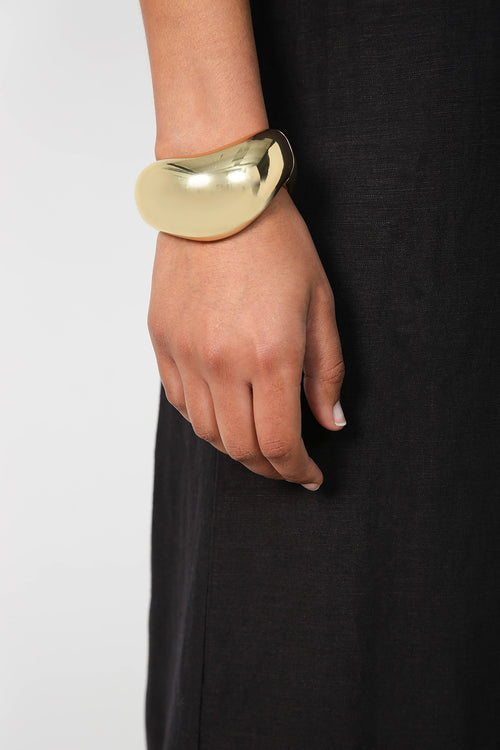 ample bracelet / gold