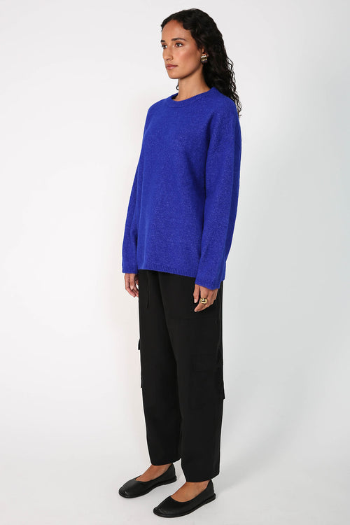 server sweater / electric blue