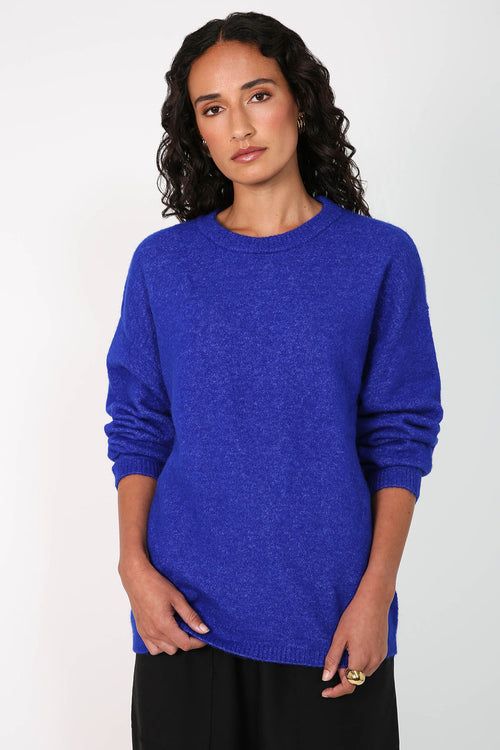 server sweater / electric blue