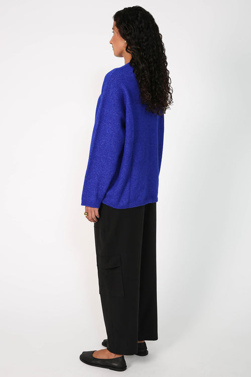 server sweater / electric blue