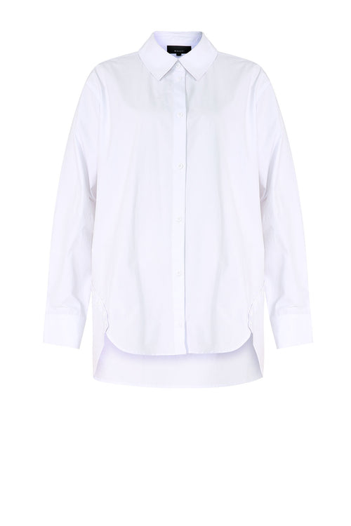 unbutton shirt / white